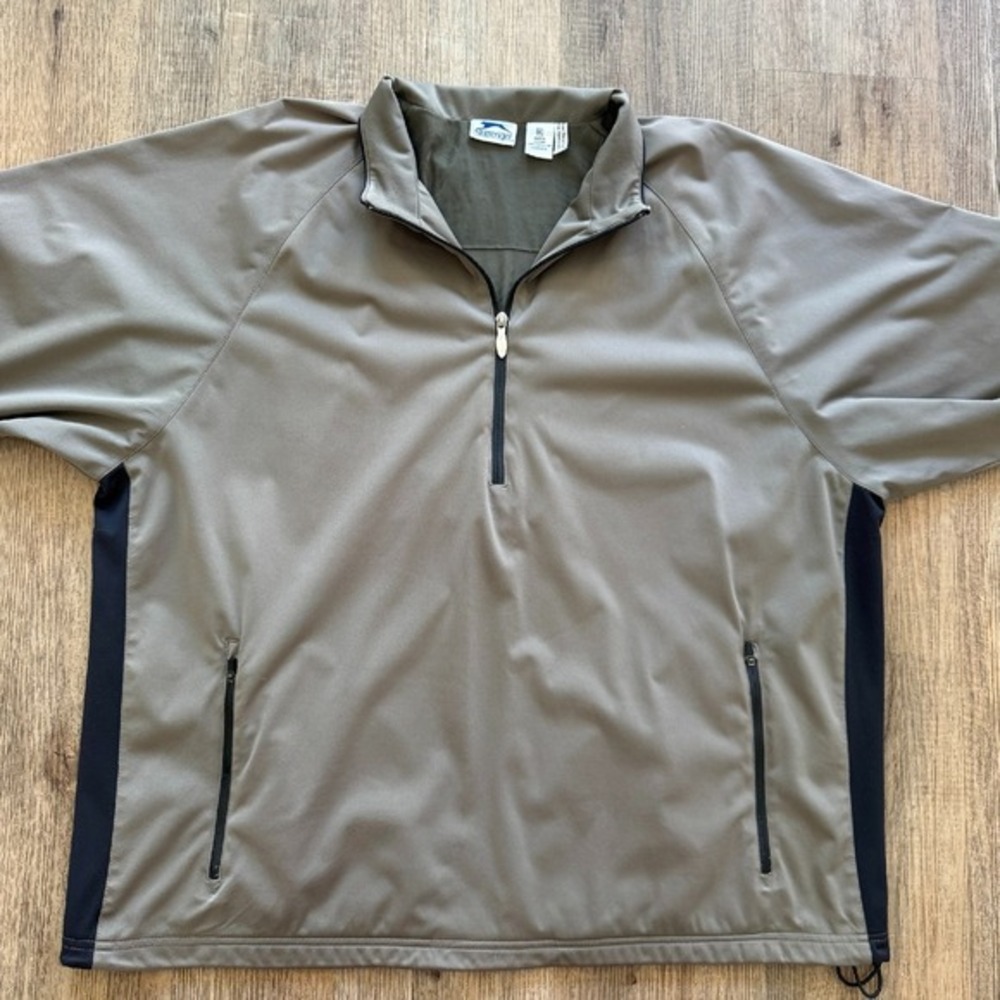 Pre-owned XL Slazenger Quarter Zip Windbreaker Rain‎ Resistant Jacket